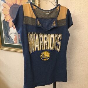 Golden State Warriors Blue and Gold T-Shirt